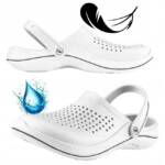 Klapki CXS TREND biało-szare