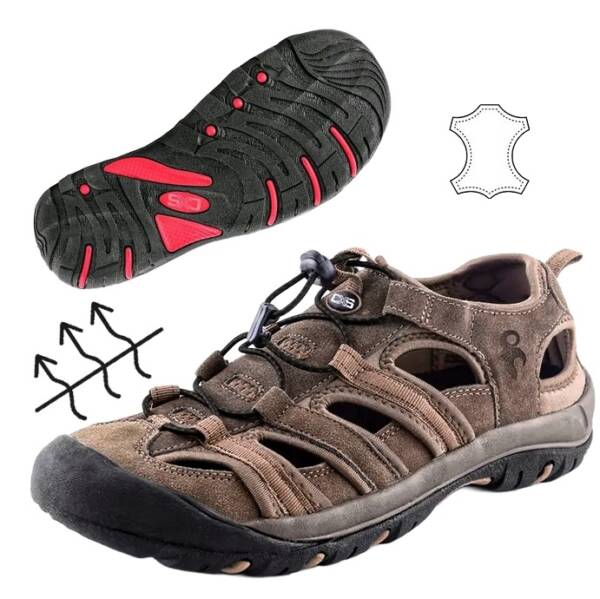 Sandały CXS Sahara brązowe