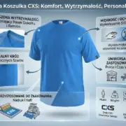 KOSZULKA T-SHIRT DANIEL BŁEKITNY