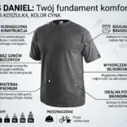 Koszulka t-shirt Daniel szary