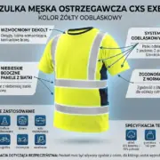 Koszulka t-shirt Exeter żółty