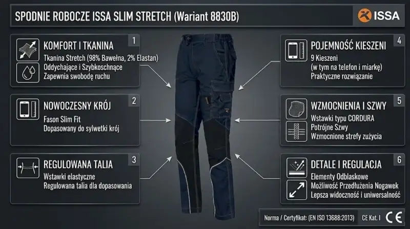 Spodnie do pasa Slim Fit Extreme