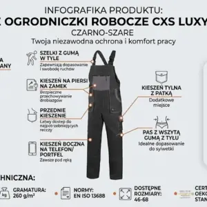 Spodnie ogrodniczki Robin