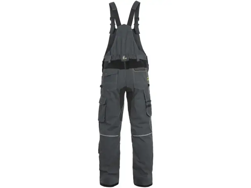 Ciemnoszare ogrodniczki robocze CXS Stretch