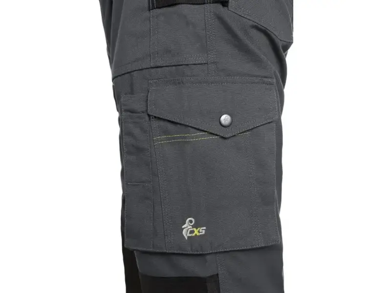 Ciemnoszare spodnie robocze CXS Stretch