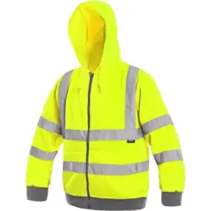 Bluza Frome ostrzegawcza żółta z kapturem