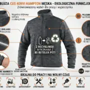 Ciemnoszara bluza CXS Hampton