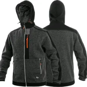 Szaro-czarna bluza robocza Indianapolis