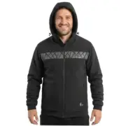 Czarna bluza MESA z kapturem