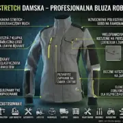 Bluza stretch damska CXS