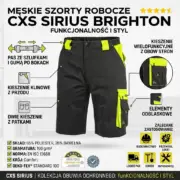 Męskie szorty BHP BRIGHTON KRÓTKIE