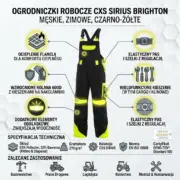 BRIGHTON OGRODNICZKI OCIEPLANE CZ-Ż
