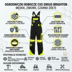 BRIGHTON OGRODNICZKI OCIEPLANE CZ-Ż