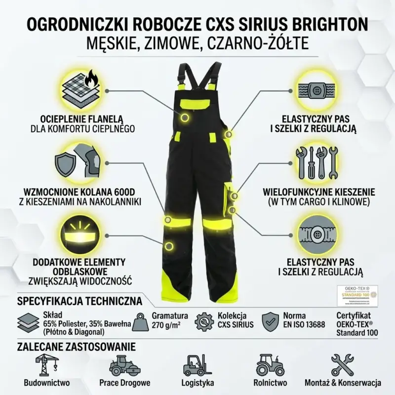 BRIGHTON OGRODNICZKI OCIEPLANE CZ-Ż