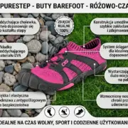 Buty barefoot Purestep różowy