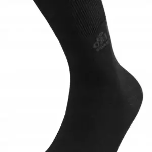 Czarna skarpeta medyczna DEOMED COTTON SILVER