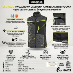 Kamizelka hybrydowa CXS Naos