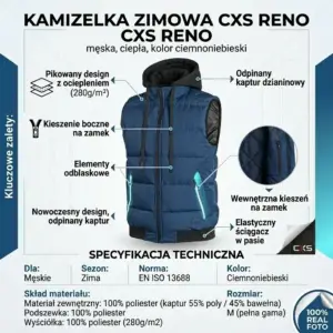 Zimowy bezrękawnik CXS Reno