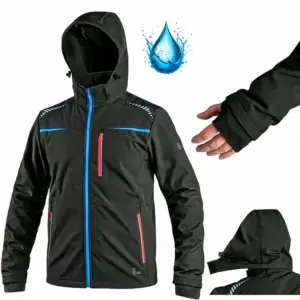 Czarna kurtka Norfolk softshell