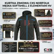 Kurtka Norfolk zimowa ocieplana