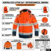 Ocieplana kurtka robocza CXS Luton