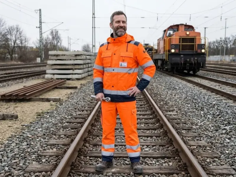 Luton kurtka ocieplana pomarańczowa
