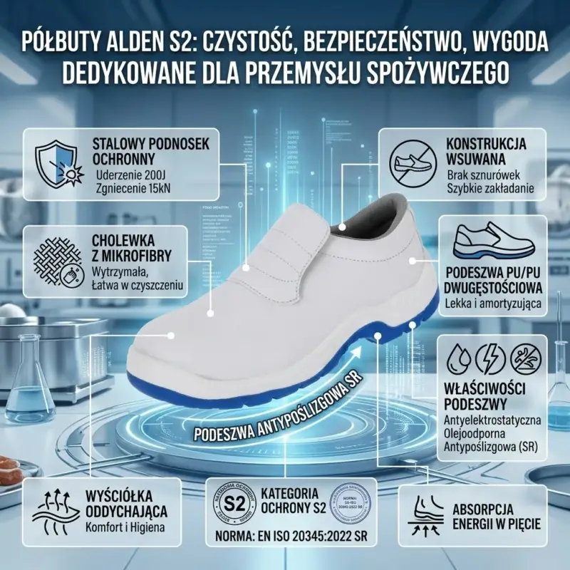 Półbuty Alden S2 białe