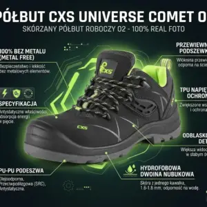 Półbuty Comet O2