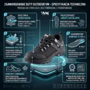Półbuty zawodowe VM LIMA O2