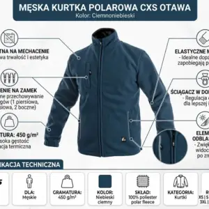 Polar Otawa granatowy