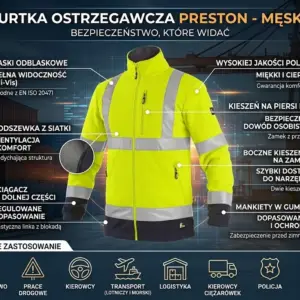 Męski polar ostrzegawczy Preston