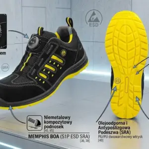 Sandały robocze Memphis S1P BOA
