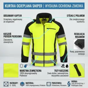Ocieplana kurtka robocza SNIPER