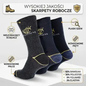Komplet skarpet do pracy Procera Summer 3-pack
