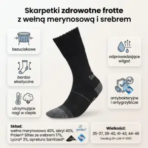 Skarpety TREKKING SILVERWOOL DEODORANT