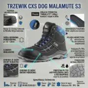 Trzewiki Malamute S3 ocieplane