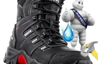 Wodoodporne buty robocze Michelin zimowe S3 HRO CI