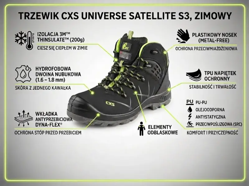 Zimowe trzewiki CXS Satellite S3