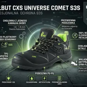 Półbuty robocze CXS Comet S3S