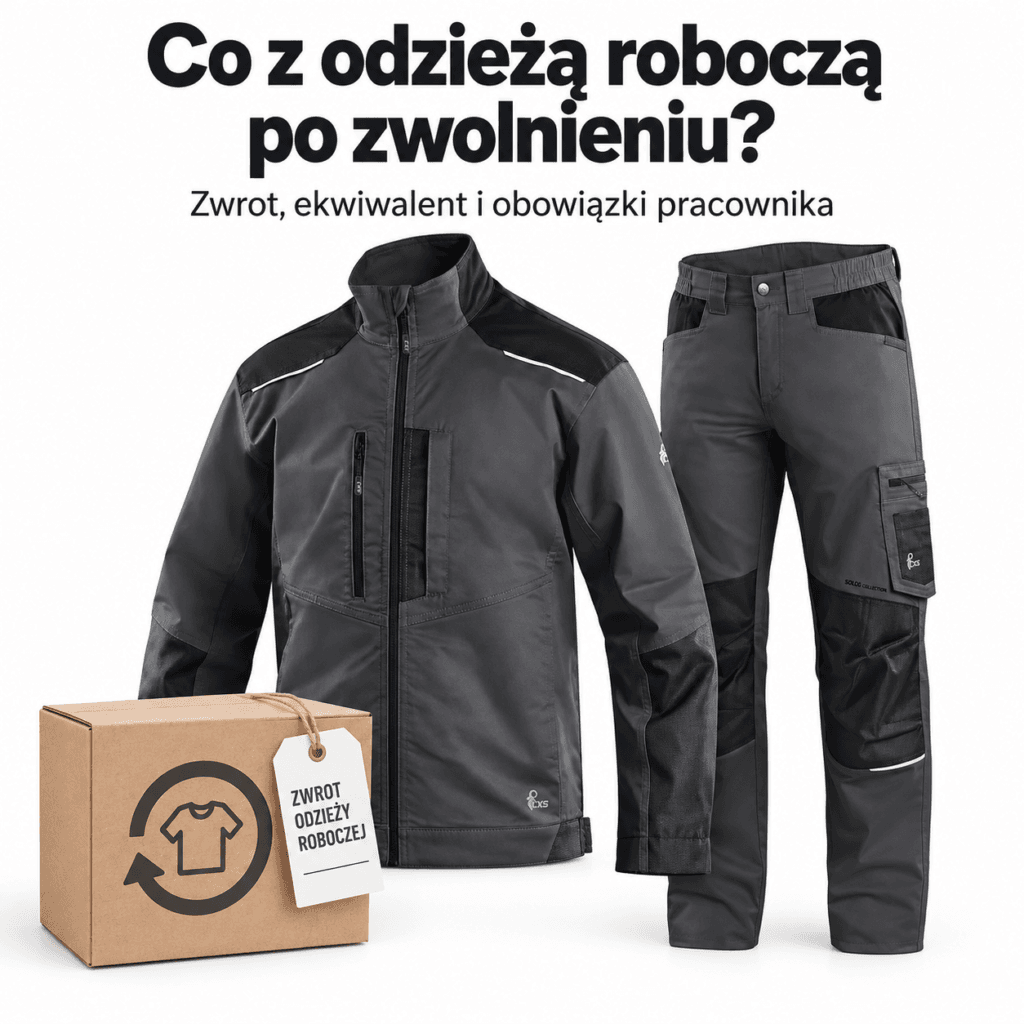 Co z odzieżą roboczą po zwolnieniu? Kiedy pracodawca może potrącić z pensji?