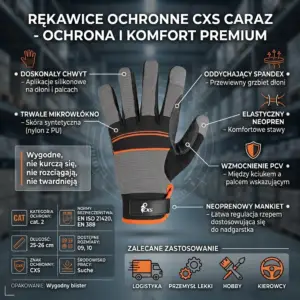 Rękawice ochronne CXS CARAZ