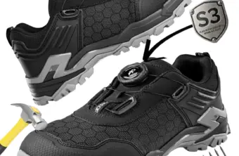 buty z antypoślizgową podeszwą bhp cxs pu-tech zirex s3s