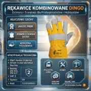 Rękawice kombinowane DINGO