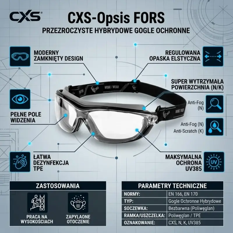 Gogle hybrydowe CXS-Opsis FORS