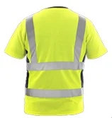 KOSZULKA T-SHIRT EXETER ŻÓŁTY - detal 4