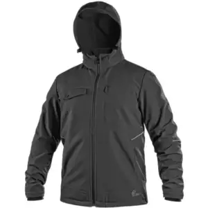Czarna kurtka robocza softshell CXS Stretch