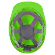 Hełm przemysłowy MORION NEON w jaskrawym zielonym kolorze
