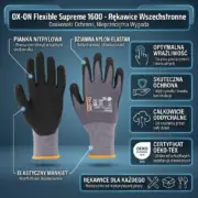 Rękawice ochronne OX-ON Flexible Supreme 1600