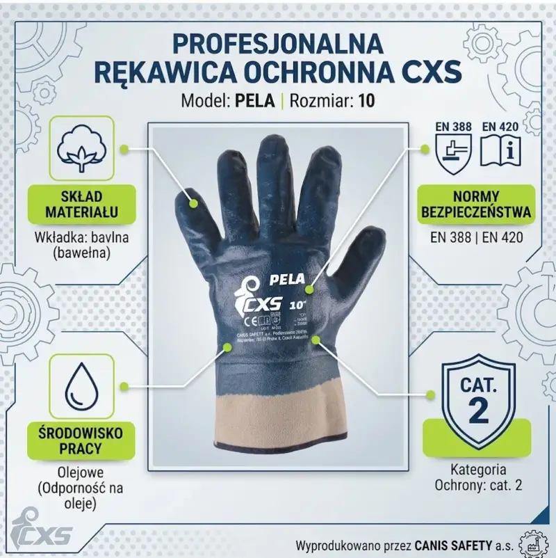Rękawica ochronna CXS PELA