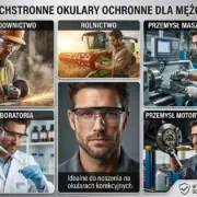 Przezroczyste okulary BHP ROY
